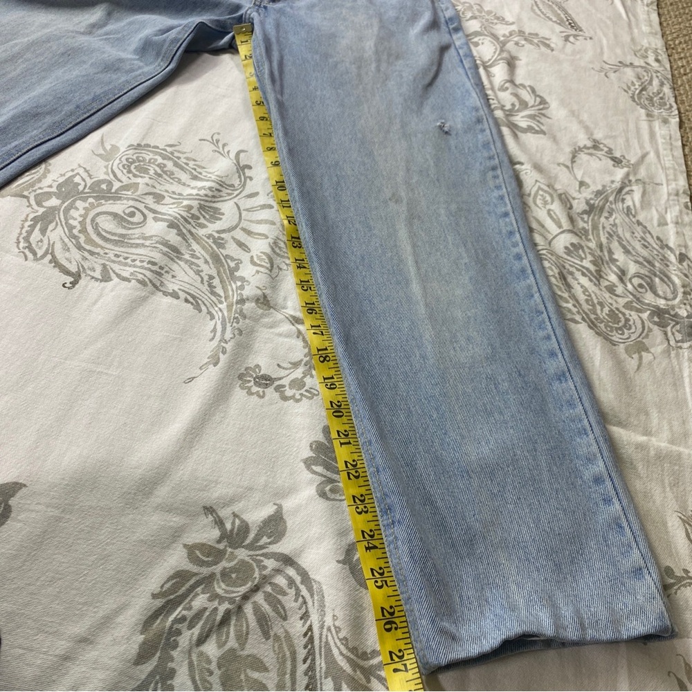 Bugle Boy Vintage Relaxed Fit
Tapered Jeans Tag Sz‎ 32X32 Actual
31X27 - Picture 6 of 14